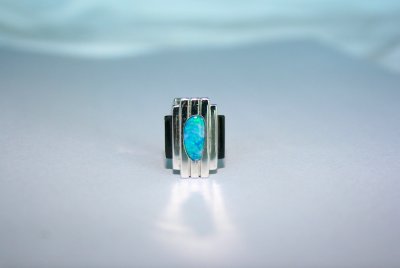 manchette art deco opales