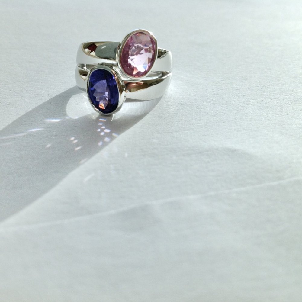 bague tanzanite